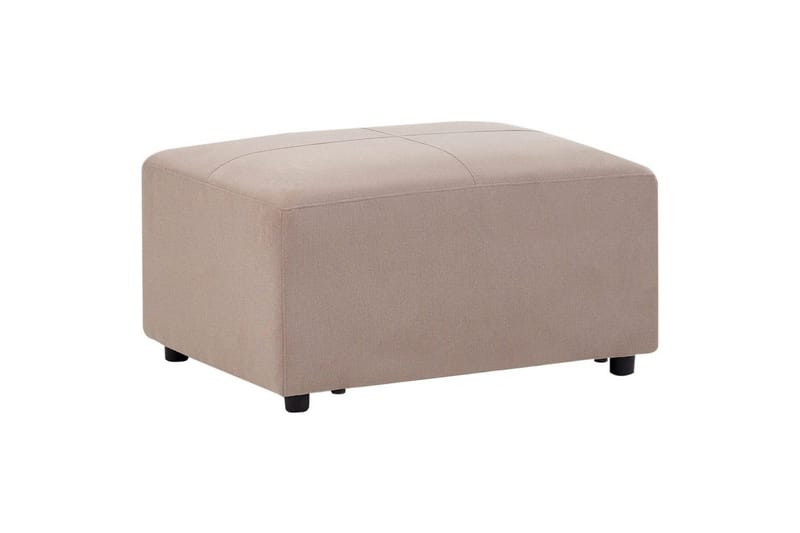 4-sitssoffa Beliani Kohlo Beige/svart, Högervänd Taupe||Black Left-faced - Huonekalut - Sohva - Sohvaryhmä