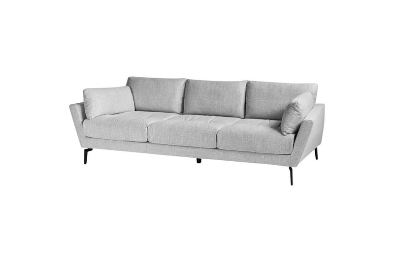 4-sitssoffa Beliani Nenola Beige, svart Grey||Black - Huonekalut - Sohva - 4:n istuttava sohva