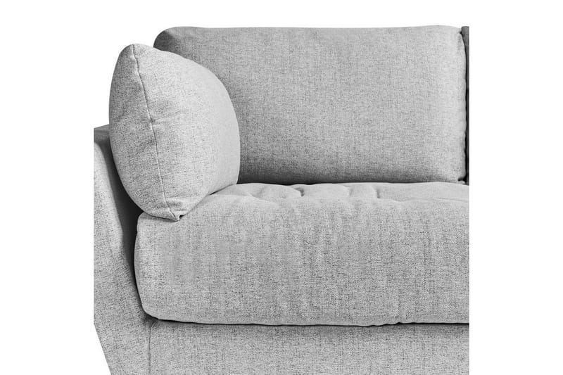 4-sitssoffa Beliani Nenola Beige, svart Grey||Black - Huonekalut - Sohva - 4:n istuttava sohva