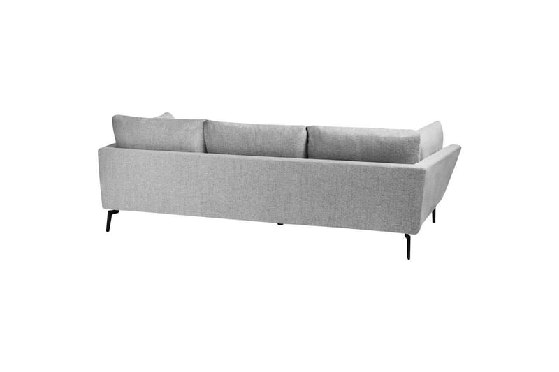 4-sitssoffa Beliani Nenola Beige, svart Grey||Black - Huonekalut - Sohva - 4:n istuttava sohva