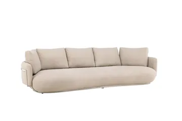 4:n ist Sohva Stellar - Beige - Huonekalut - Sohva - 4:n istuttava sohva