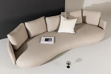 4:n ist Sohva Stellar - Beige - Huonekalut - Sohva - 4:n istuttava sohva