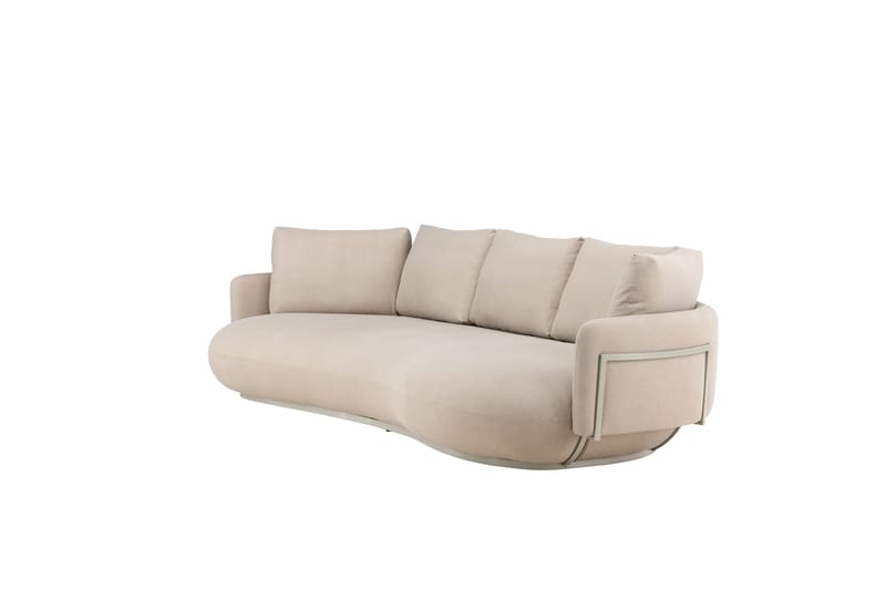 4:n ist Sohva Stellar - Beige - Huonekalut - Sohva - 4:n istuttava sohva