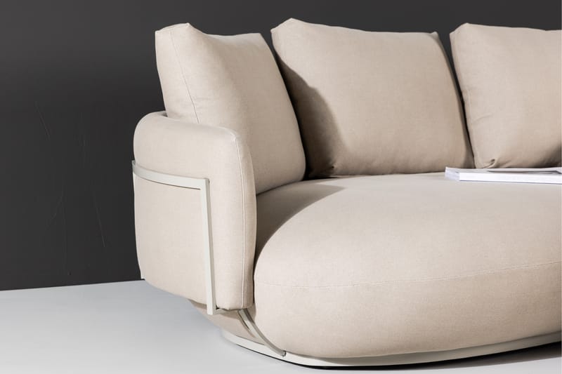 4:n ist Sohva Stellar - Beige - Huonekalut - Sohva - 4:n istuttava sohva