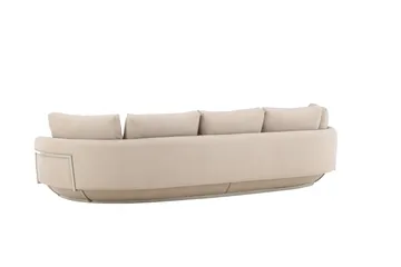 4:n ist Sohva Stellar - Beige - Huonekalut - Sohva - 4:n istuttava sohva