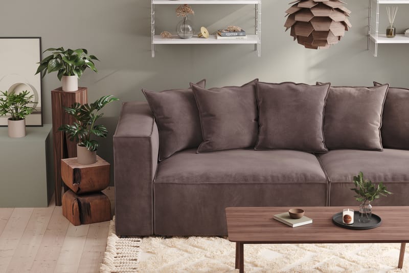 4:n ist Sohva Narender - Beige - Huonekalut - Sohva - 4:n istuttava sohva