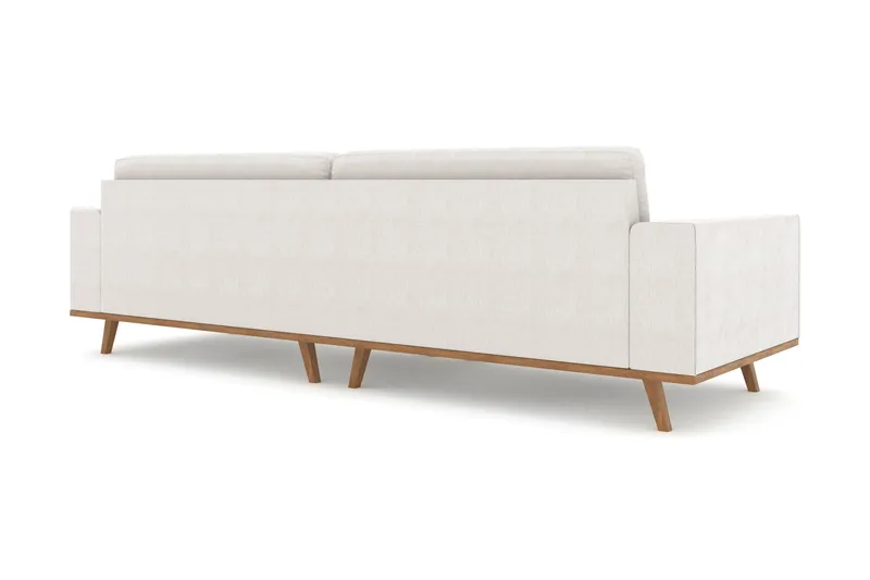 Copenhagen 4-istuttava Kangassohva - Vaaleanharmaa - Huonekalut - Sohva - 4:n istuttava sohva