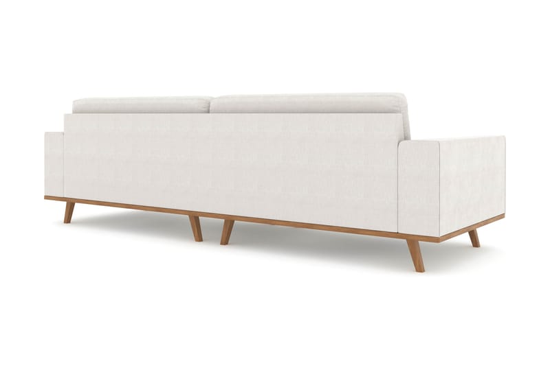 Copenhagen 4-istuttava Kangassohva - Vaaleanharmaa - Huonekalut - Sohva - 4:n istuttava sohva