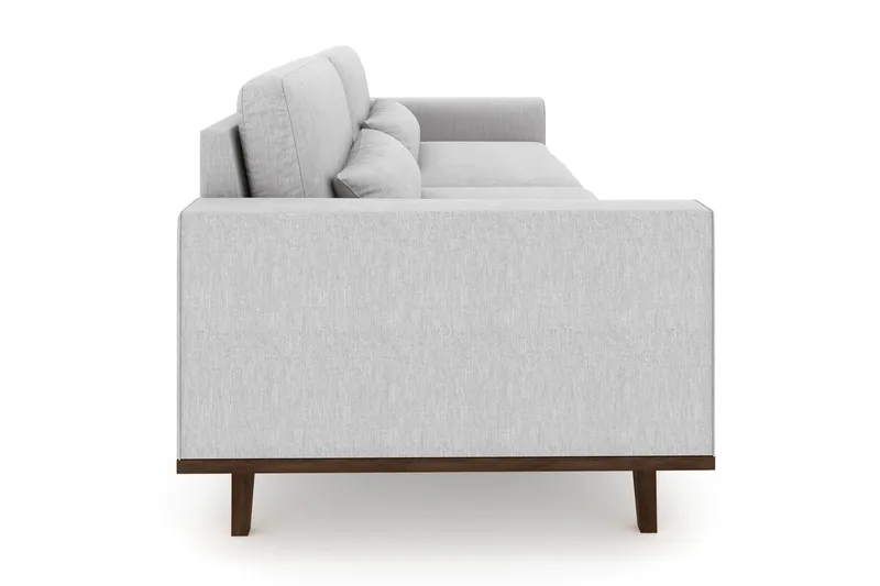 Copenhagen 4-istuttava Kangassohva - Vaaleanharmaa - Huonekalut - Sohva - 4:n istuttava sohva