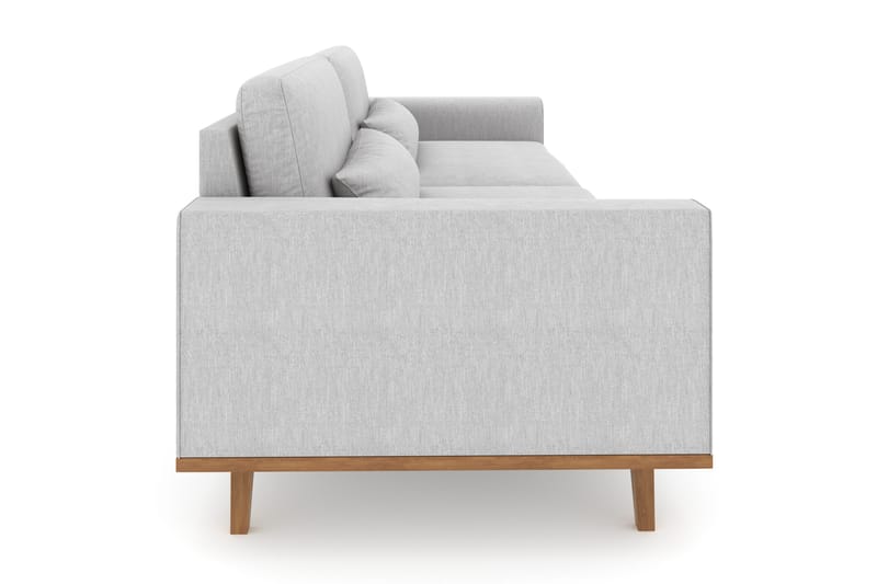 Copenhagen 4-istuttava Kangassohva - Vaaleanharmaa - Huonekalut - Sohva - 4:n istuttava sohva