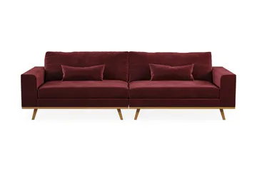 Copenhagen 4-istuttava Samettisohva