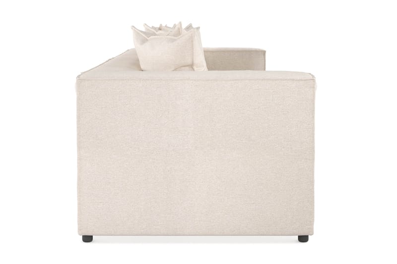 Cubo 4-istuttava Syvä Modulaarisohva Manchester-kankaalla - Beige - Huonekalut - Sohva - 4:n istuttava sohva