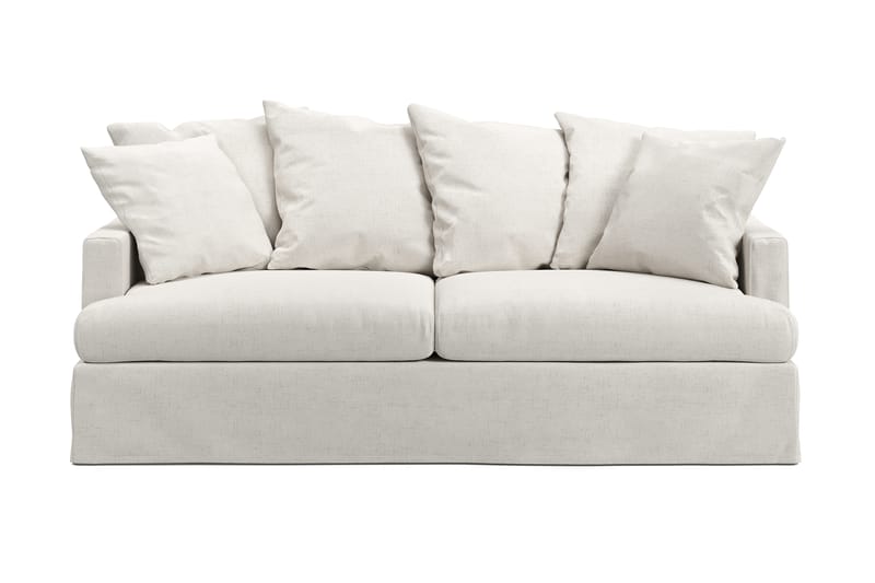 Menard 3-istuttava Kangassohva - Beige - Huonekalut - Sohva - 3:n istuttava sohva