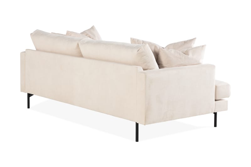 Menard 3-istuttava Manchestersohva - Beige - Huonekalut - Sohva - 3:n istuttava sohva