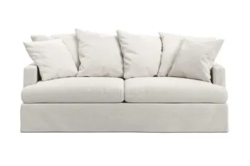 Menard 4-istuttava Syvä Kangassohva - Beige - Huonekalut - Sohva - 4:n istuttava sohva