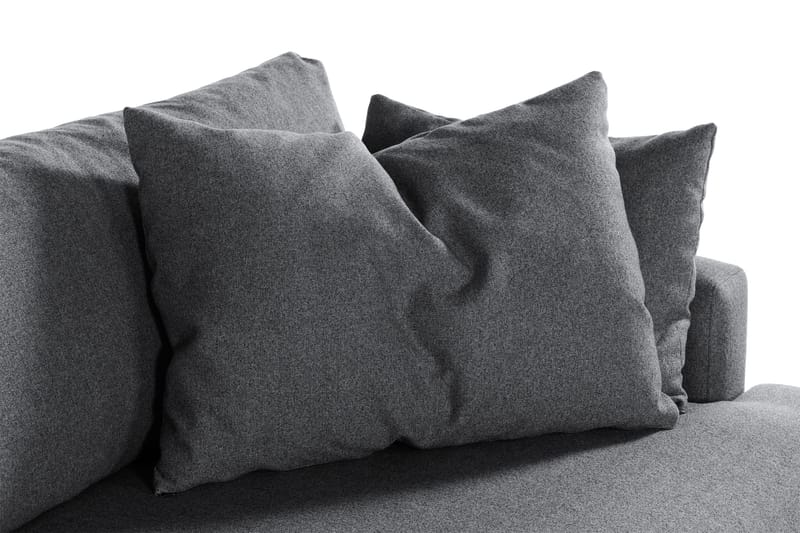 Menard 4-istuttava Syvä Kangassohva - Tummanharmaa - Huonekalut - Sohva - 4:n istuttava sohva