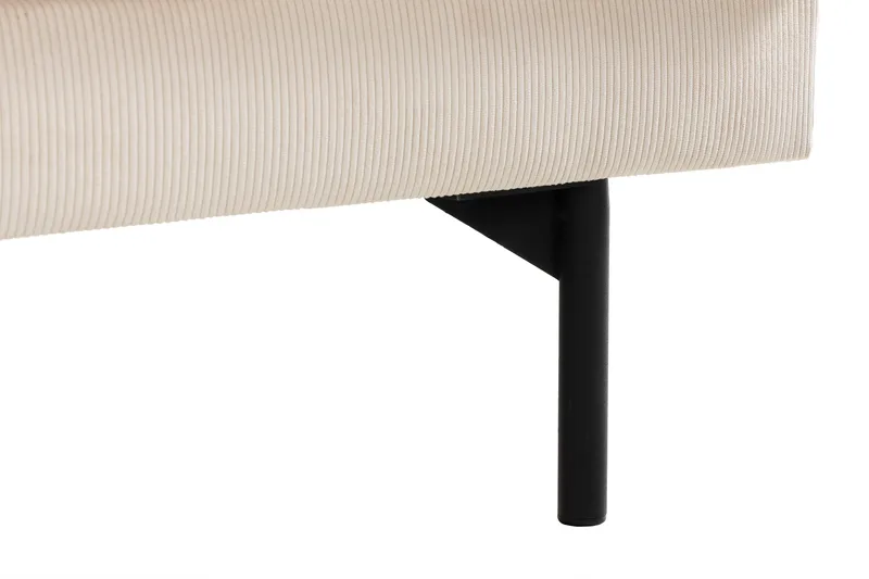 Menard 4-istuttava Syvä Manchestersohva - Beige - Huonekalut - Sohva - 4:n istuttava sohva