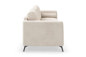 Ocean Lyx 4-istuttava Manchestersohva - Beige - Huonekalut - Sohva - 4:n istuttava sohva