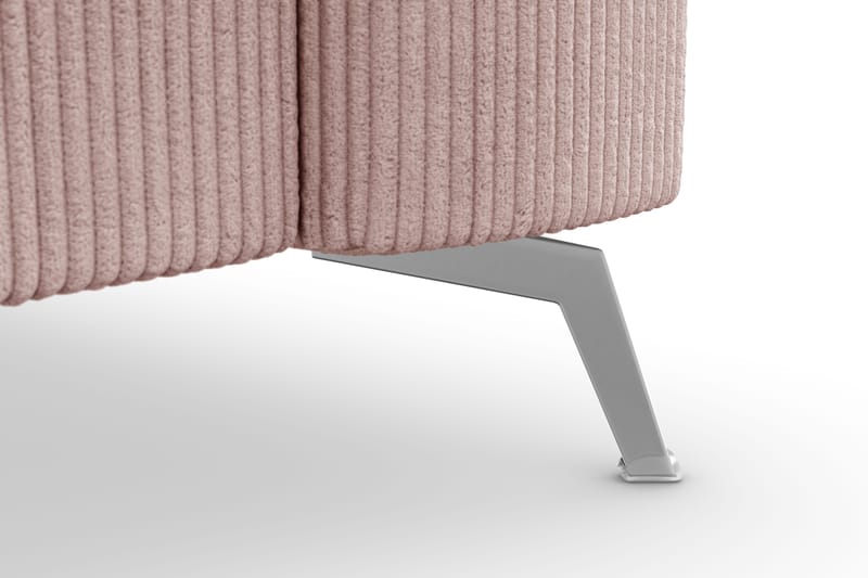 Ocean Lyx 4-istuttava Manchestersohva - Vaaleanpunainen - Huonekalut - Sohva - 4:n istuttava sohva