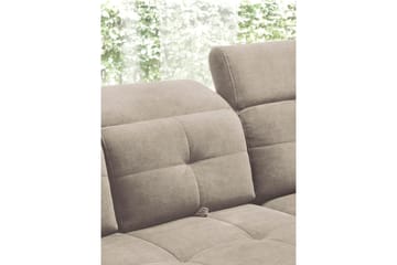 5-istuttava sohva chaiselongue Inferne - Beige - Huonekalut - Sohva - Divaanisohva