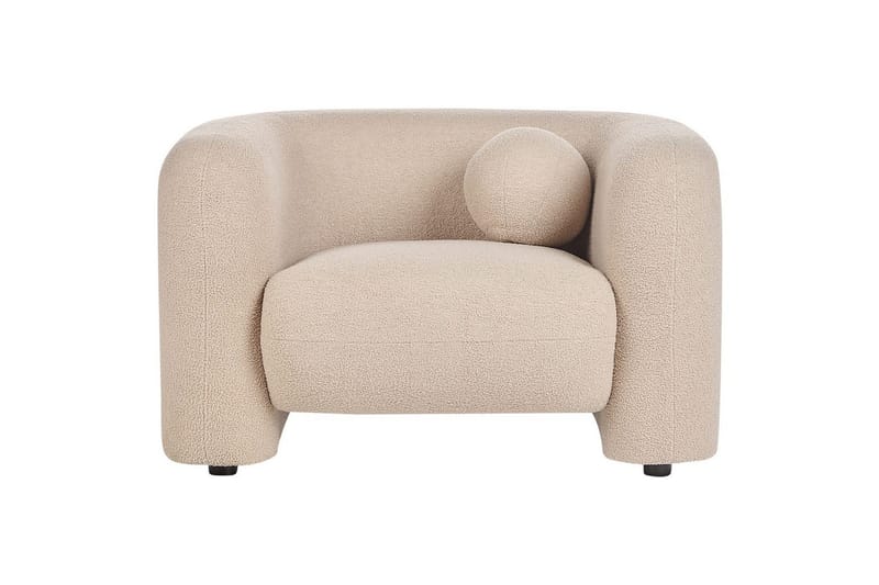 5-sits Soffgrupp Beliani Leiren Beige Beige - Huonekalut - Sohva - Sohvaryhmä