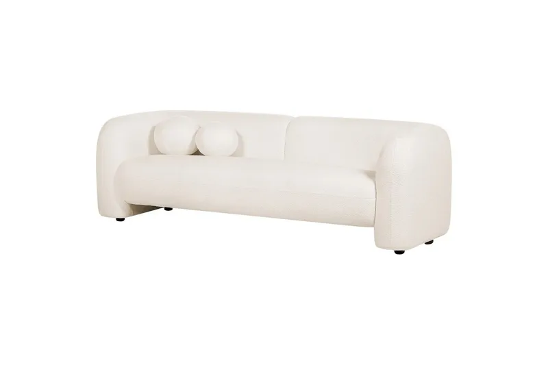 5-sits Soffgrupp Beliani Leiren Beige White - Huonekalut - Sohva - Sohvaryhmä