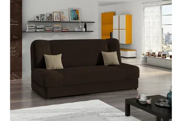 Abron sohva, 3-ist. - Ruskea/Beige - Huonekalut - Sohva - Vuodesohva - 3 istuttava vuodesohva