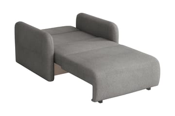 Ajmeri 2-istuttava vuodesohva 80x196 cm säilytystilalla buklee - Harmaa - Huonekalut - Sohva - Vuodesohva