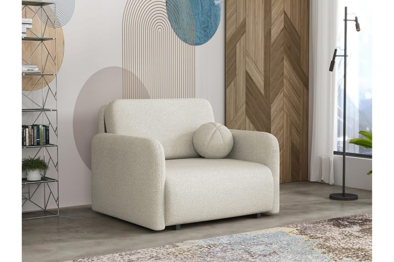 Ajmeri Vuodesohva 2-istuttava Bouclé, Beige