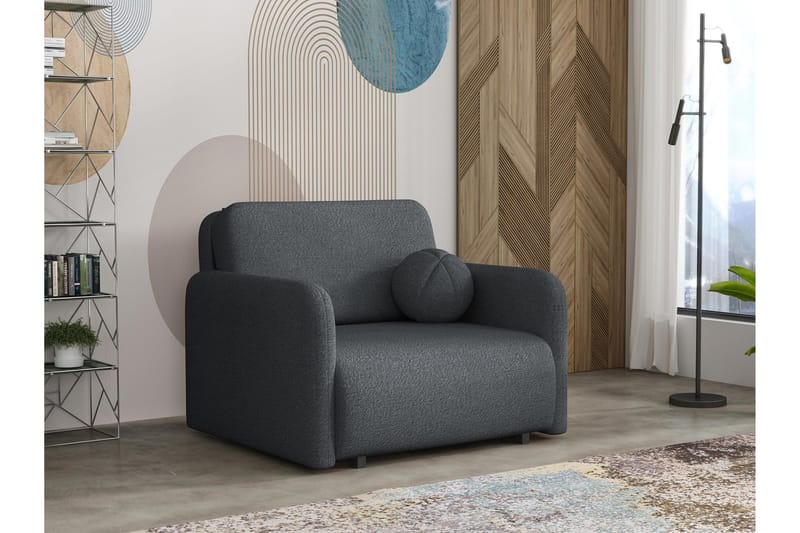 Ajmeri Vuodesohva 2-istuttava Bouclé - Harmaa - Huonekalut - Sohva - Vuodesohva