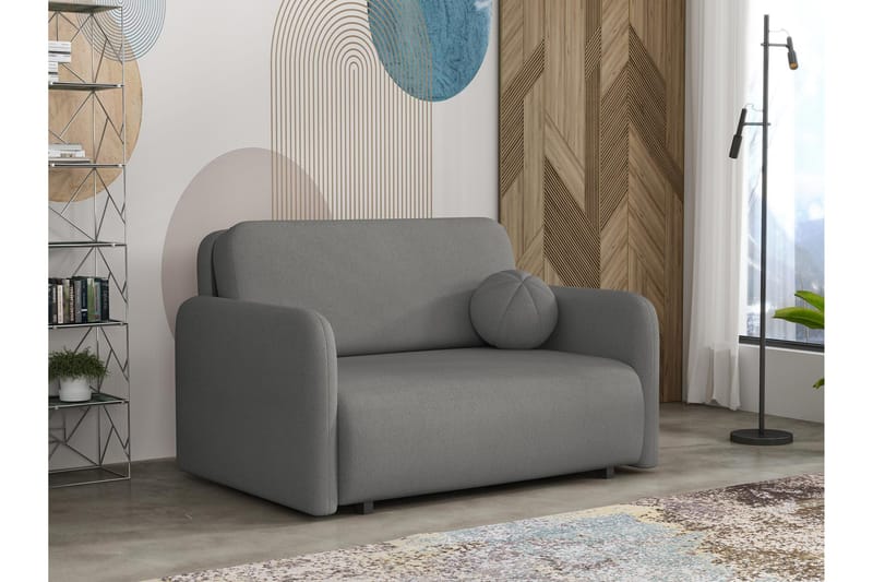 Ajmeri Vuodesohva 2-istuttava - Harmaa - Huonekalut - Sohva - Vuodesohva