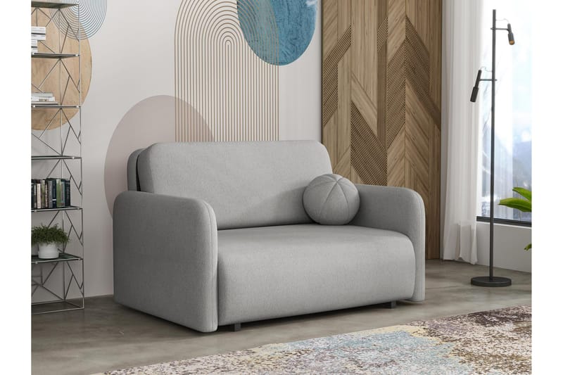 Ajmeri Vuodesohva 2-istuttava - Harmaa - Huonekalut - Sohva - Vuodesohva