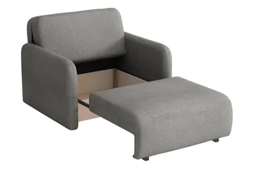 Ajmeri Vuodesohva 2-istuttava Plyysi - Beige - Huonekalut - Sohva - Vuodesohva