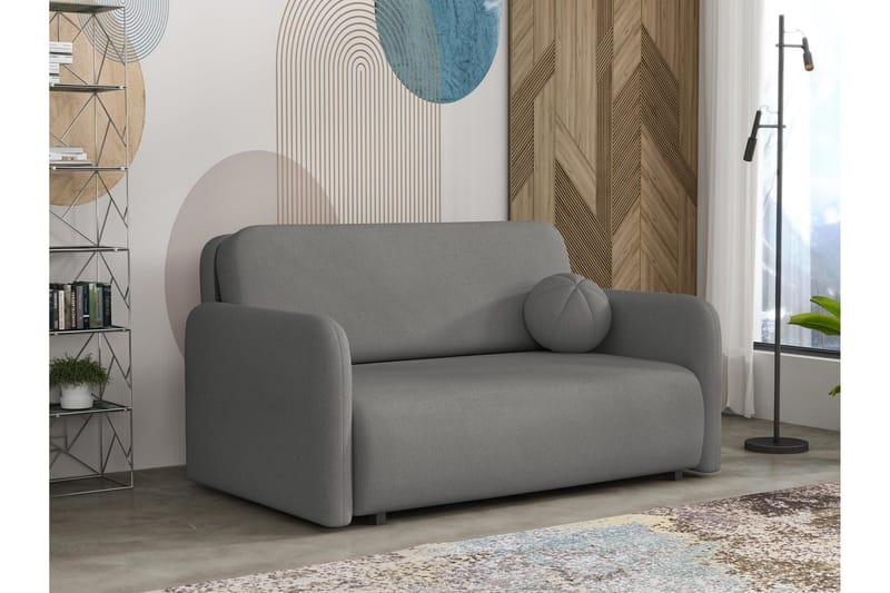 Ajmeri Vuodesohva 3-istuttava, Harmaa