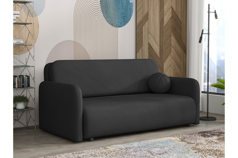 Ajmeri Vuodesohva 3-istuttava - Harmaa - Huonekalut - Sohva - Vuodesohva - 3 istuttava vuodesohva