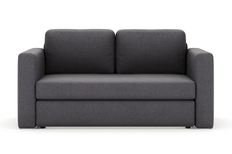 Alnaryd 2-3istuttava Sohva, jossa on Alaslaskettava Käsinoja, Harmaa