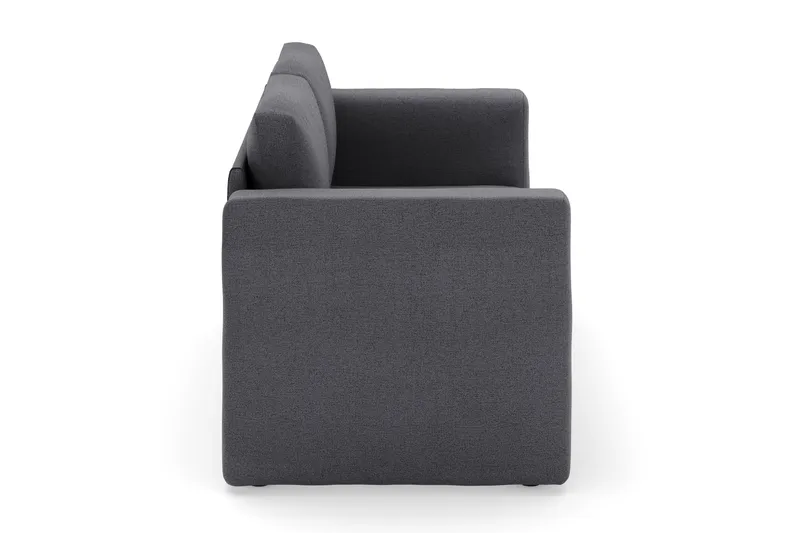 Alnaryd 2-3istuttava Sohva, jossa on Alaslaskettava Käsinoja, Harmaa