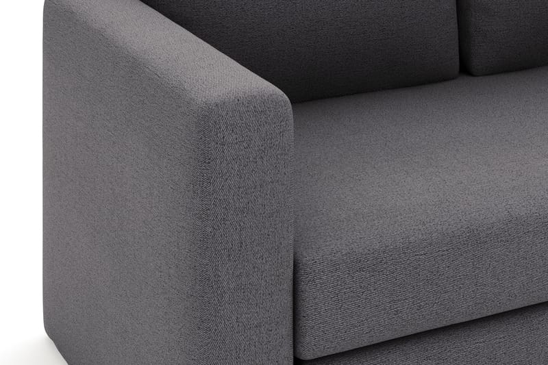 Alnaryd 2-3istuttava Sohva, jossa on Alaslaskettava Käsinoja - Harmaa - Huonekalut - Sohva - 2:n istuttava sohva