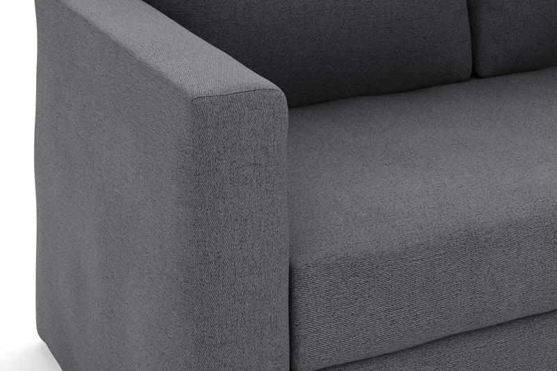 Alnaryd 2-3istuttava Sohva, jossa on Alaslaskettava Käsinoja - Harmaa - Huonekalut - Sohva - 2:n istuttava sohva