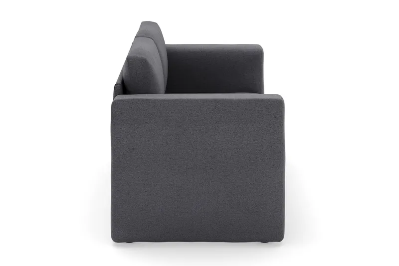 Alnaryd 2-3istuttava Vuodesohva , jossa on Alaslaskettava Käsinoja - Harmaa - Huonekalut - Sohva - Vuodesohva