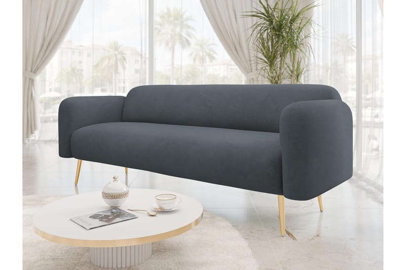 Alros Sohva, 3-istuttava - Harmaa - Huonekalut - Sohva - 3:n istuttava sohva