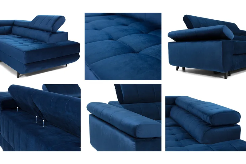 Amshyttan Vuodesohva Leposohvalla 3-Istuttava - Harmaa - Huonekalut - Sohva - Vuodesohva