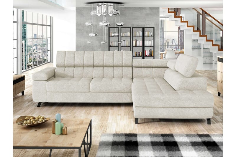 Amshyttan Vuodesohva Leposohvalla 3-Istuttava, Harmaa