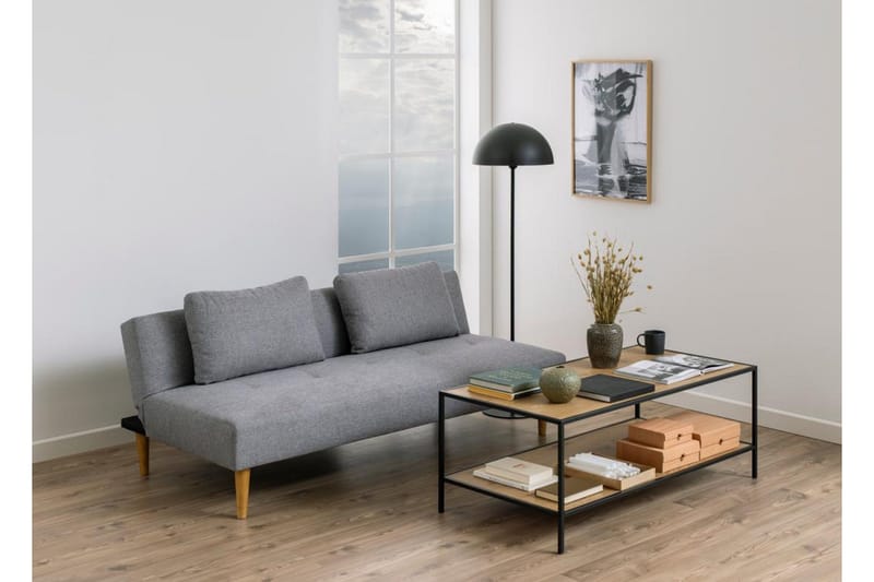 Antja Vuodesohva 3-istuttava - Vaaleanharmaa - Huonekalut - Sohva - Vuodesohva - 3 istuttava vuodesohva