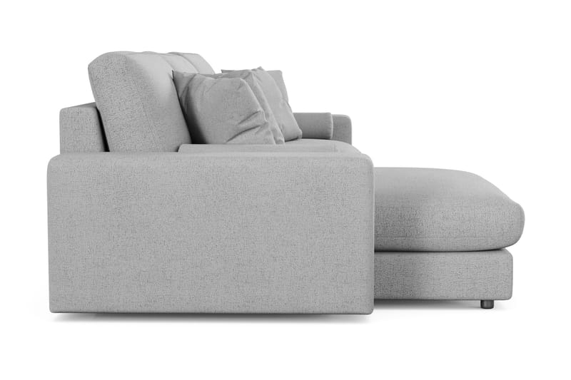 Arken Lyx 5-istuttava Käännettävä L-muotoinen Syvä Divaanisohva Kankaasta - Vaaleanharmaa - Huonekalut - Sohva - Divaanisohva