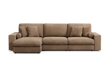 Arken Lyx 5-istuttava Käännettävä L-muotoinen Syvä Divaanisohva Manchester