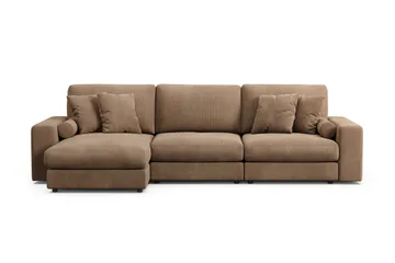 Arken Lyx 5-istuttava Käännettävä L-muotoinen Syvä Divaanisohva Manchester