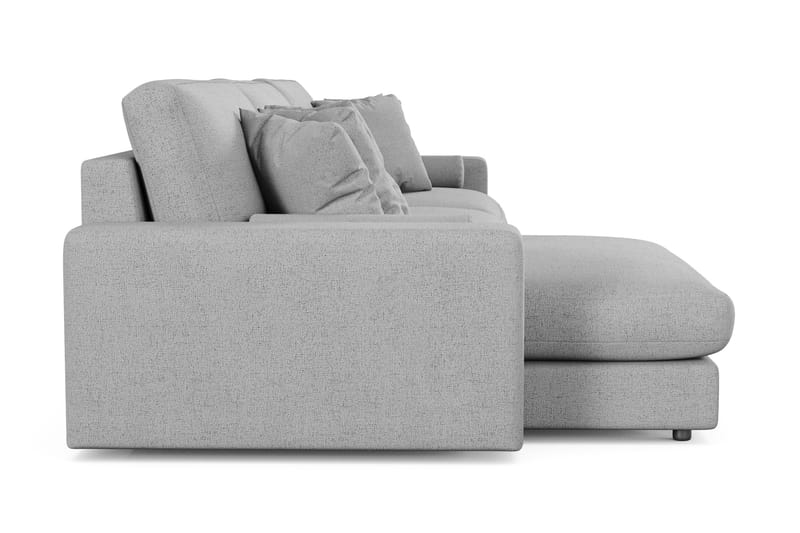 Arken Lyx 6-istuttava Käännettävä L-muotoinen Syvä Divaanisohva Kankaasta - Vaaleanharmaa - Huonekalut - Sohva - Divaanisohva