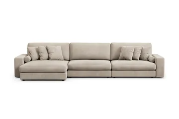 Arken Lyx 6-istuttava Käännettävä L-muotoinen Syvä Divaanisohva Manchester