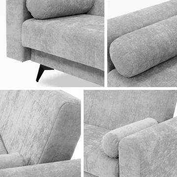 Aurvin 3-istuttava vuodesohva - beige - Huonekalut - Sohva - Vuodesohva - 3 istuttava vuodesohva